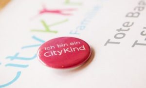 Button Ich bin ein CityKind from the German Community CityKinder in New York