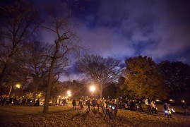 St. Martin Laternenlauf or Lantern Walk as a CityKinder German Family Event in New York