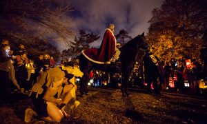 St. Martin Laternenlauf or Lantern Walk as a CityKinder German Family Event in New York