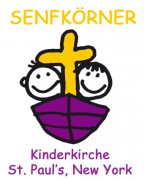 Senfkörner Logo from the Children Church of St. Pauls German Church Manhattan NY