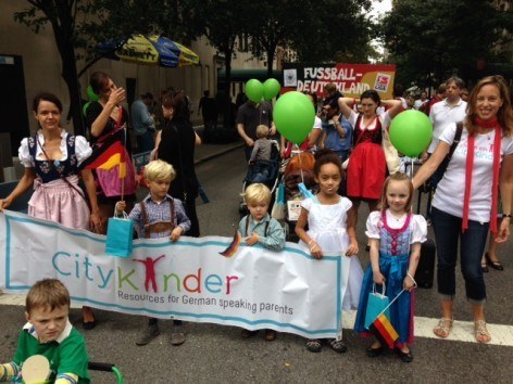 German American Steuben Parade as CityKinder Family Event in New York