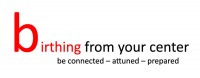 Birthing from your center Logo