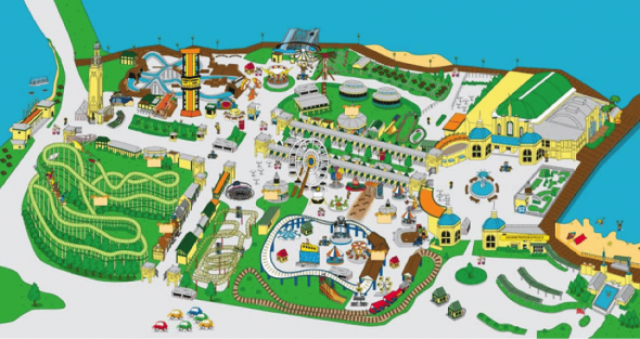 Rye Playland Park Map | City Kinder