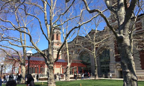 Visitor Center at Ellis Island, New York, USA