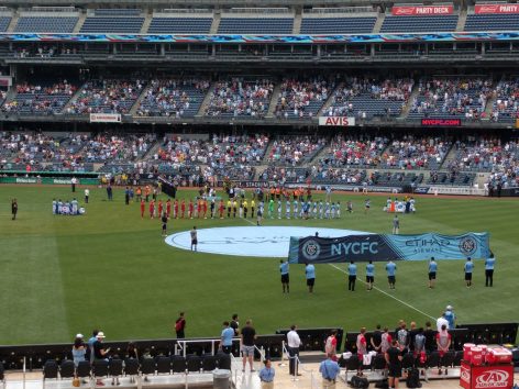 Mit CityKinder ins Fußballstadion -NYCFC vs Chicago Fire