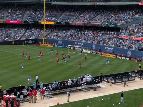 Mit CityKinder ins Fußballstadion -NYCFC vs Chicago Fire