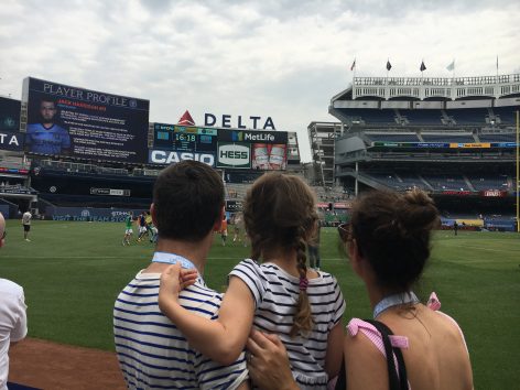 Mit CityKinder ins Fußballstadion -NYCFC vs Chicago Fire