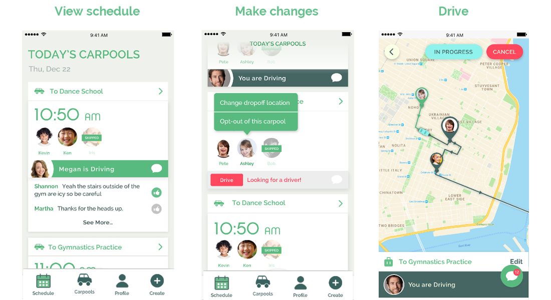 Carpooling is the EarthFriendly Solution Busy New York Parents Need CityKinder